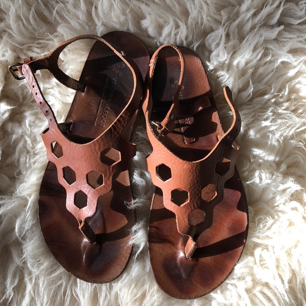 VIVOBAREFOOT LEATHER SANDALS
